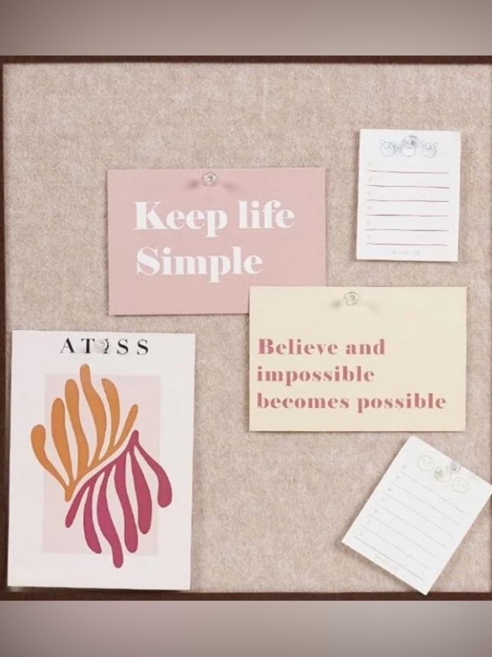 NIP Felt Bulletin Board